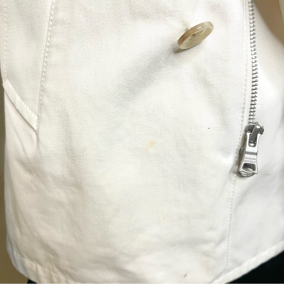 BANANA REPUBLIC cream-colored trench coat - Picture 8 of 13